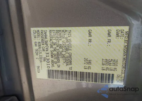 2015 Nissan Altima 2.5 S z USA, uszkodzony, nr VIN 1N4AL3AP7FN313010